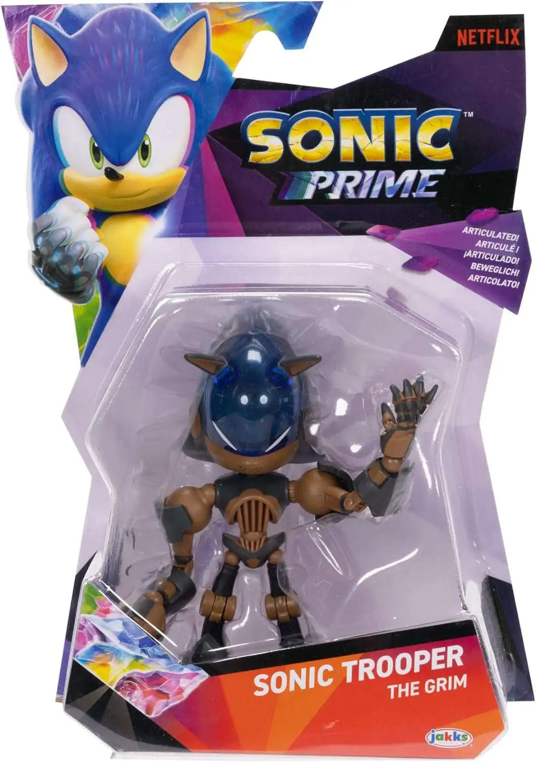 Sonic The Hedgehog Prime Sonic Trooper Action Figure [The Grim]