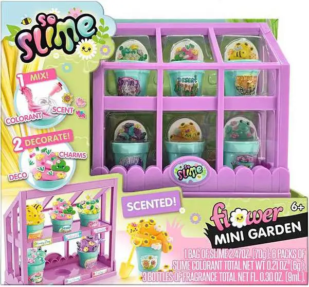 So Slime DIY Flower Mini Garden Playset