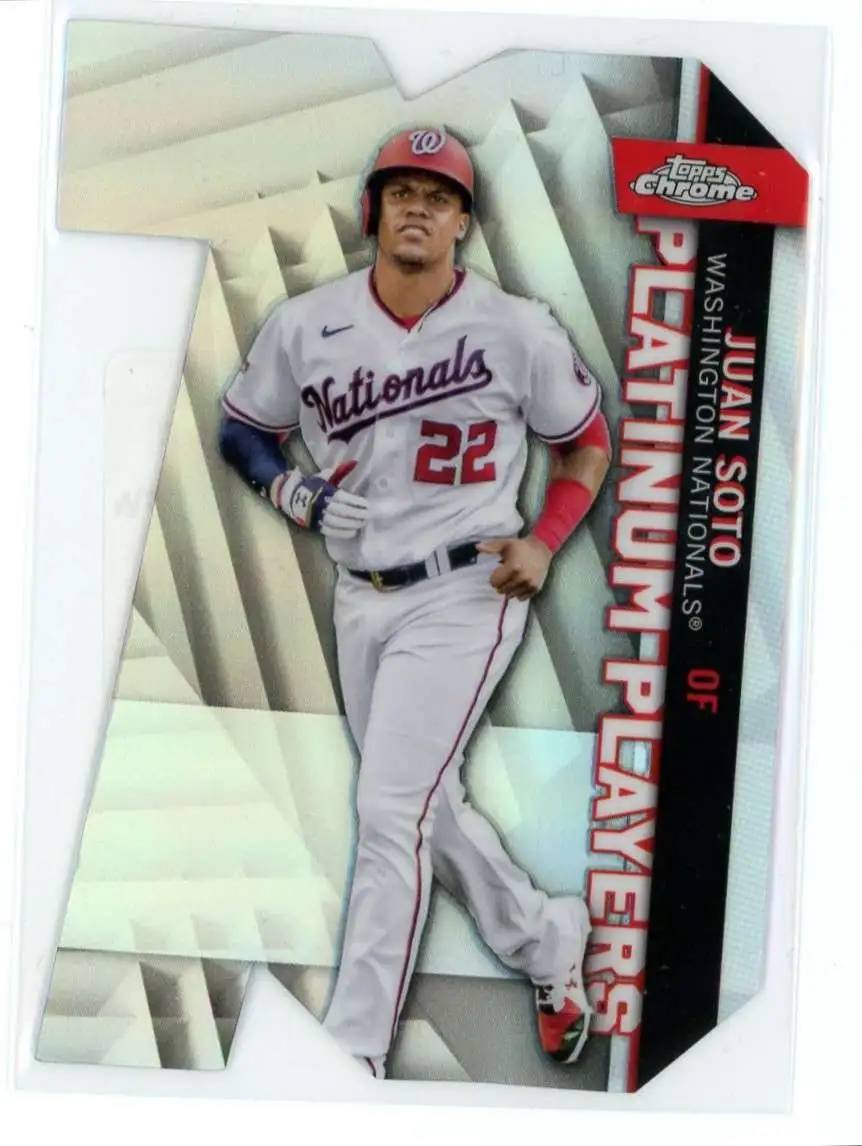 MLB 2021 Topps Chrome Platinum Players Juan Soto CPDC-50