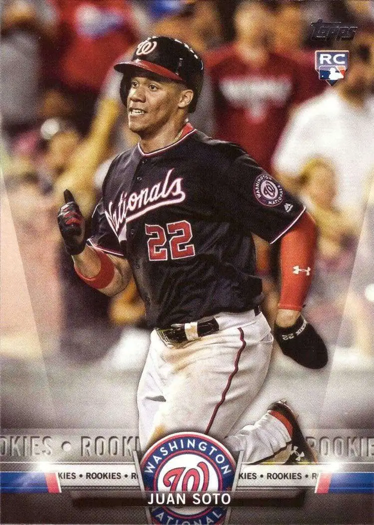 MLB 2018 Topps Update Single Card Salute Juan Soto S-29 Rookie - ToyWiz