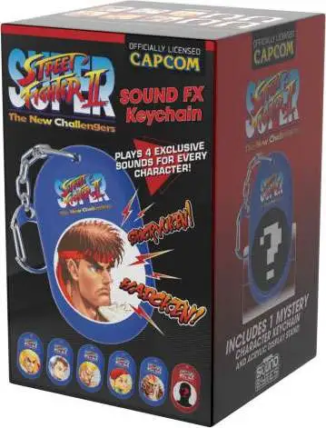 SoundBytes Super Street Fighter II Keychain Mystery Pack [1 RANDOM Character]