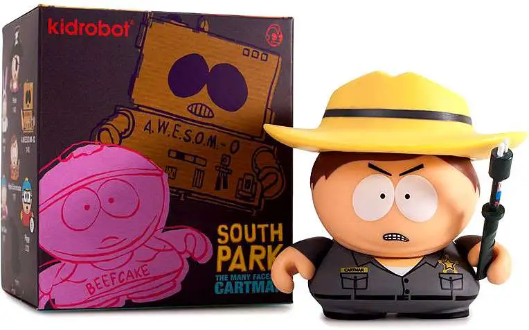 Sumo Kidrobot South Park Many Faces of Cartman 3" Vinyl Figure New 
