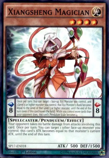 YuGiOh Star Pack Battle Royal Common Xiangsheng Magician SP17-EN018