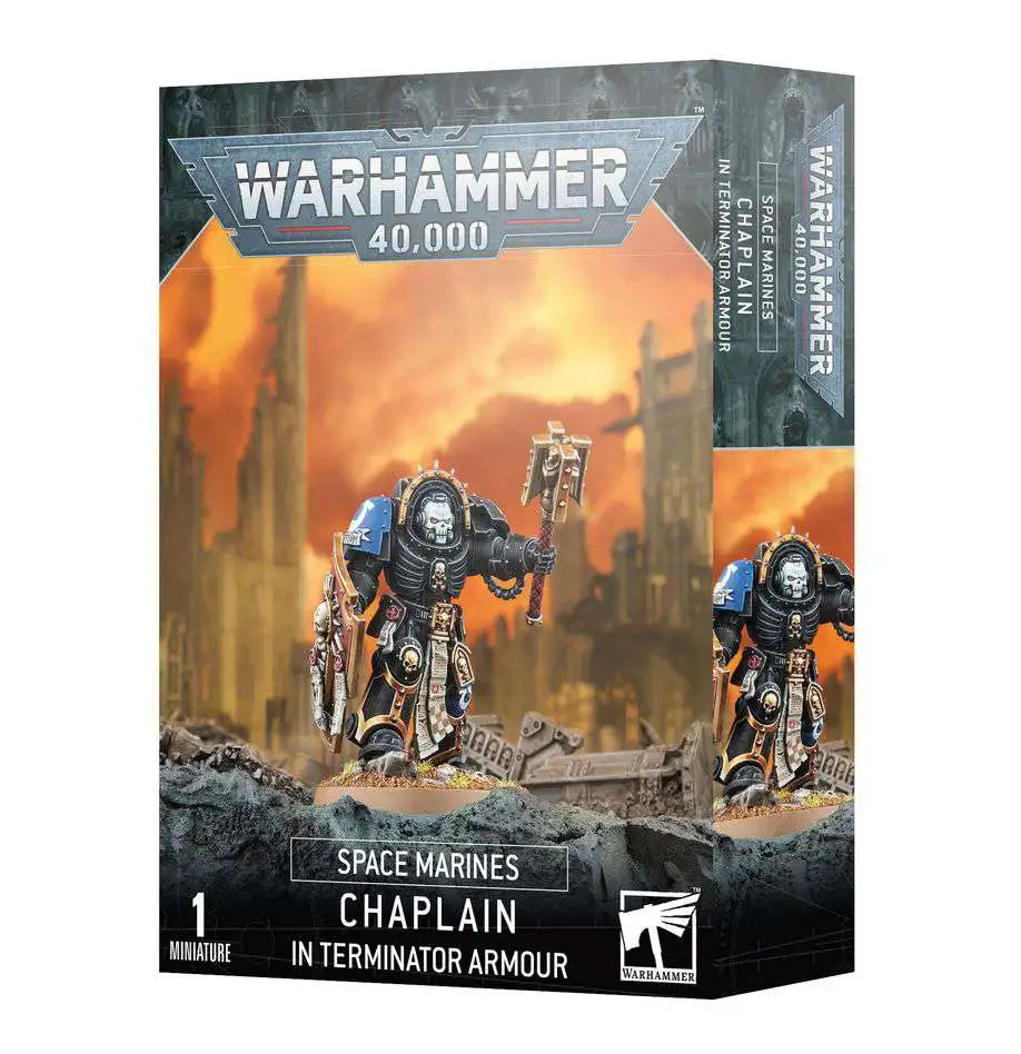 Warhammer 40,000 Space Marine Chaplain in Terminator Armor