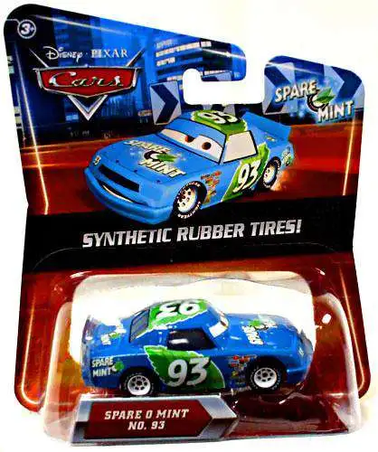 Disney Pixar Cars SPARE O MINT #93 Exclusive Die Cast Synthetic Rubber Tires NEW 