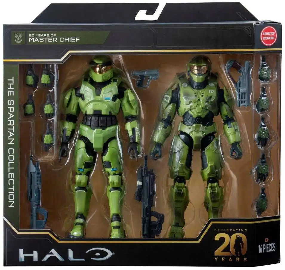 HALO Infinite World of Halo 4'' Figures Series 1 2 3 4 Collection (Choose  Figure) (Master Chief (Halo 5))