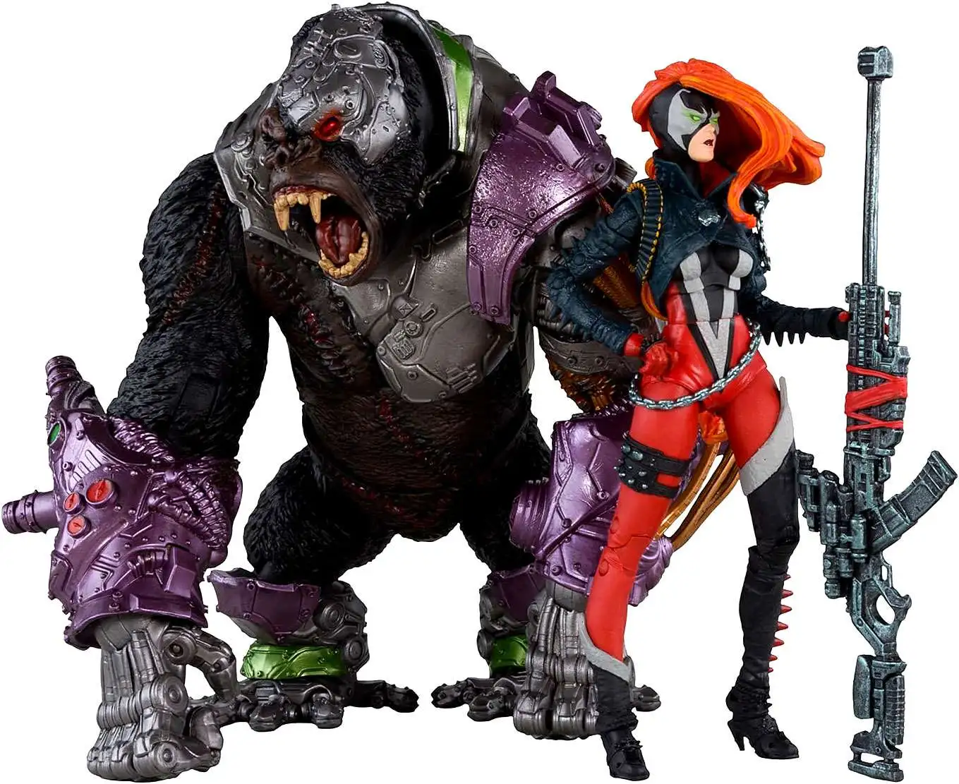 McFarlane Toys Gold Label Collection She-Spawn & Cygor Exclusive MEGA Action Figure 2-Pack