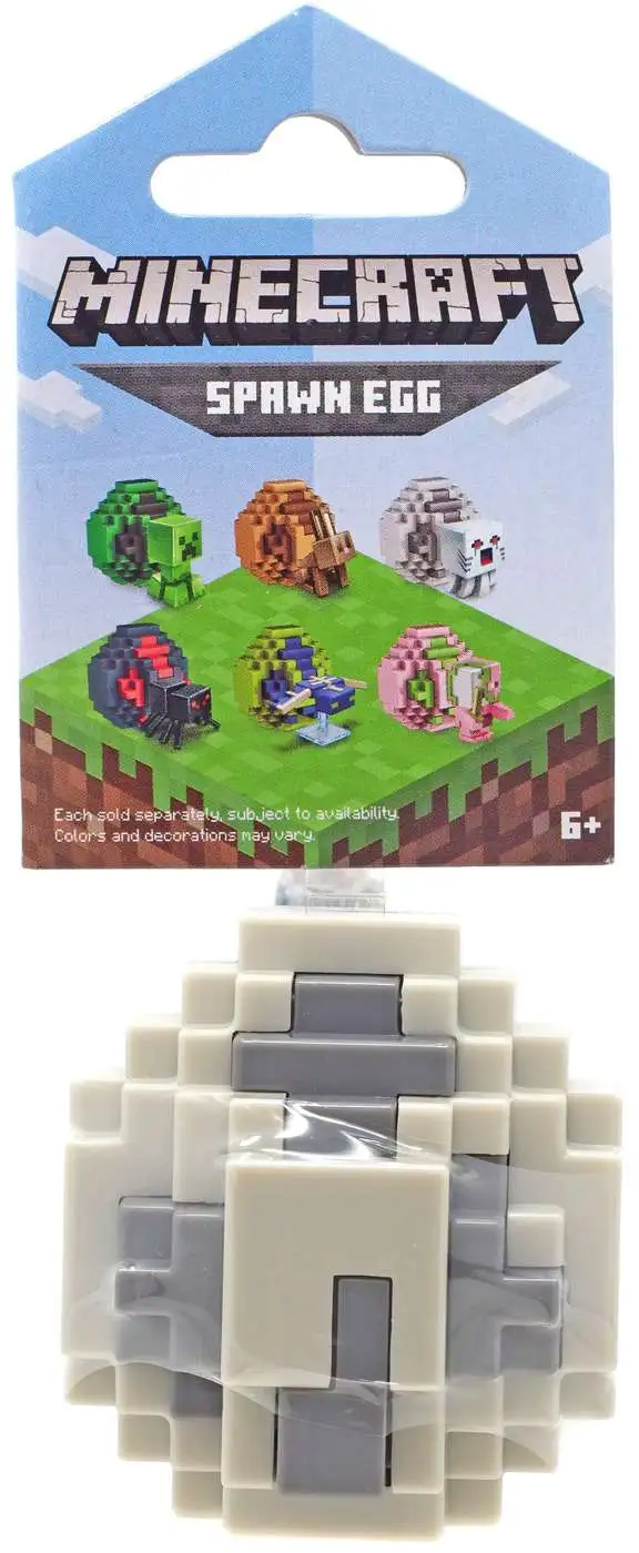 Mattel, FMC85 Minecraft, mini-personaggi Spawn-Egg, assortimento