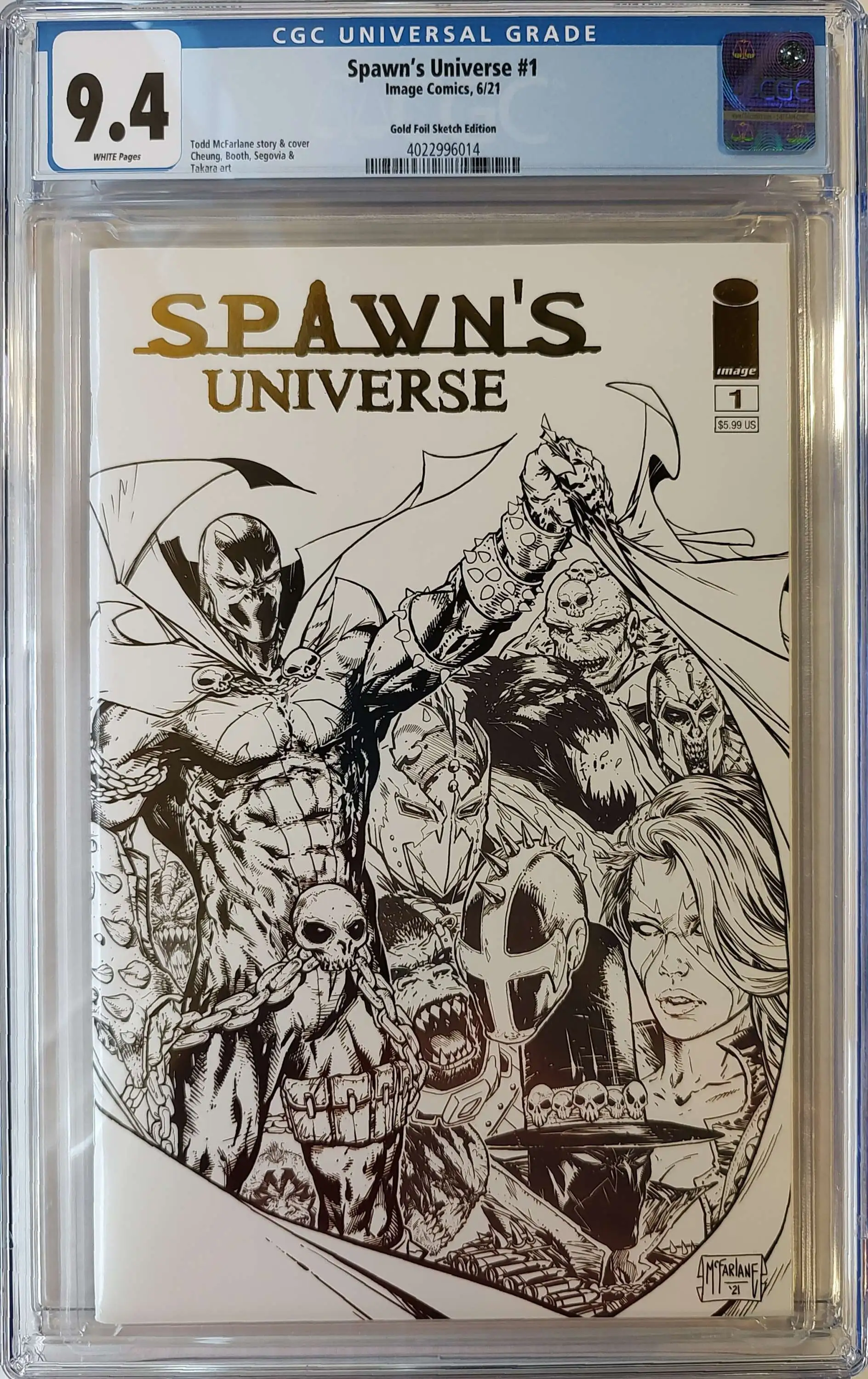 CGC Union issue #1 shops 9.4