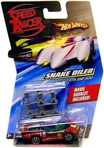 Speed Racer Hot Wheels Snake Oiler Street Car with Jump Jacks Die-Cast Car