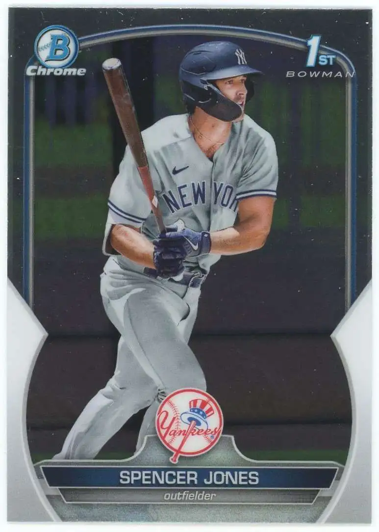 MLB Topps 2023 Bowman Chrome Prospects 1st Bowman Spencer Jones BCP-139
