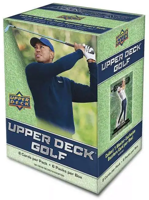 PGA Upper Deck 2024 Golf Trading Card BLASTER Box [6 Packs]