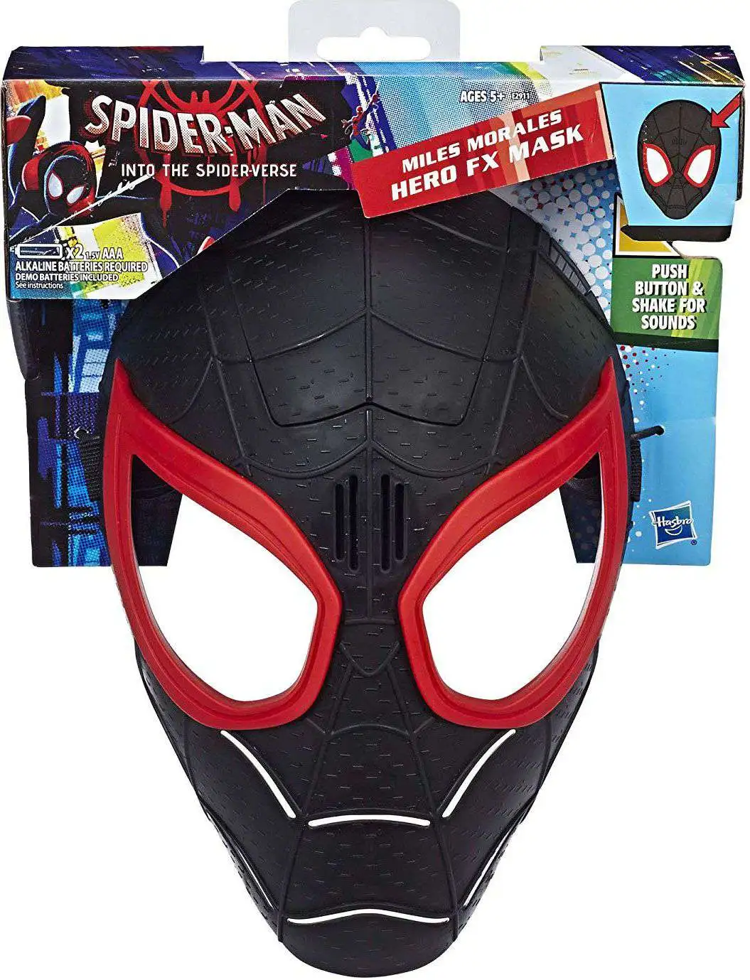 Marvel Spider-Man Into the SpiderVerse Miles Morales Hero FX Mask [Loose]