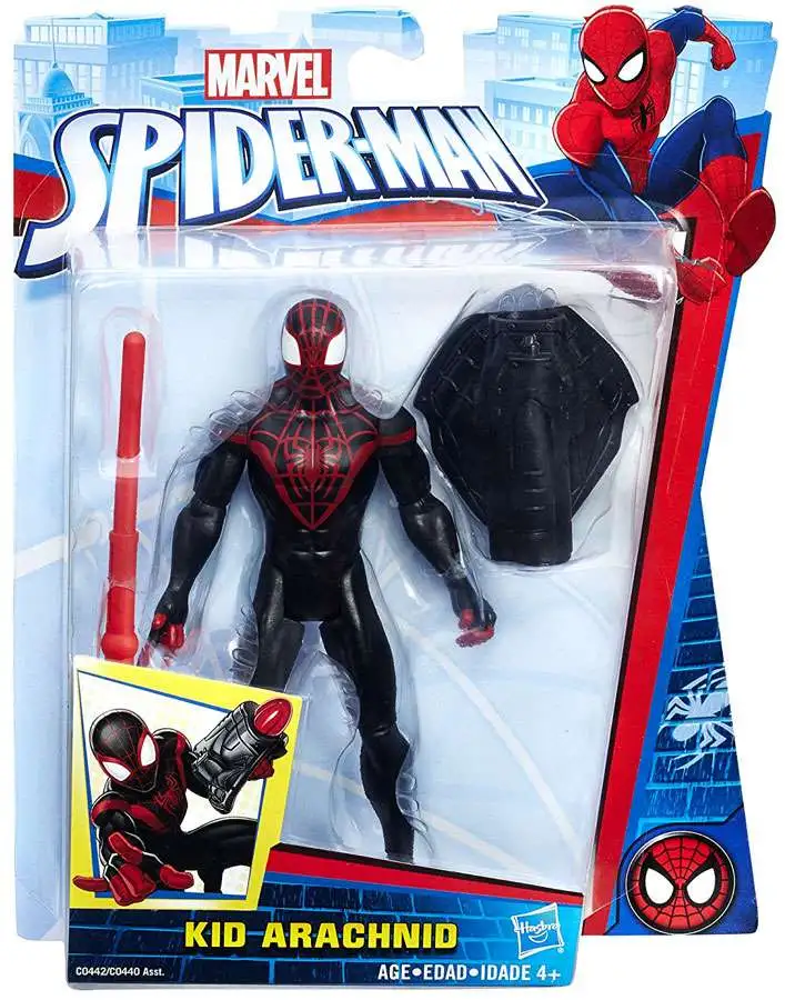 Marvel Spider-Man Kid Arachnid 6 Action Figure Damaged