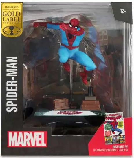 McFarlane Toys Marvel Gold Label Collection Spider-Man Exclusive