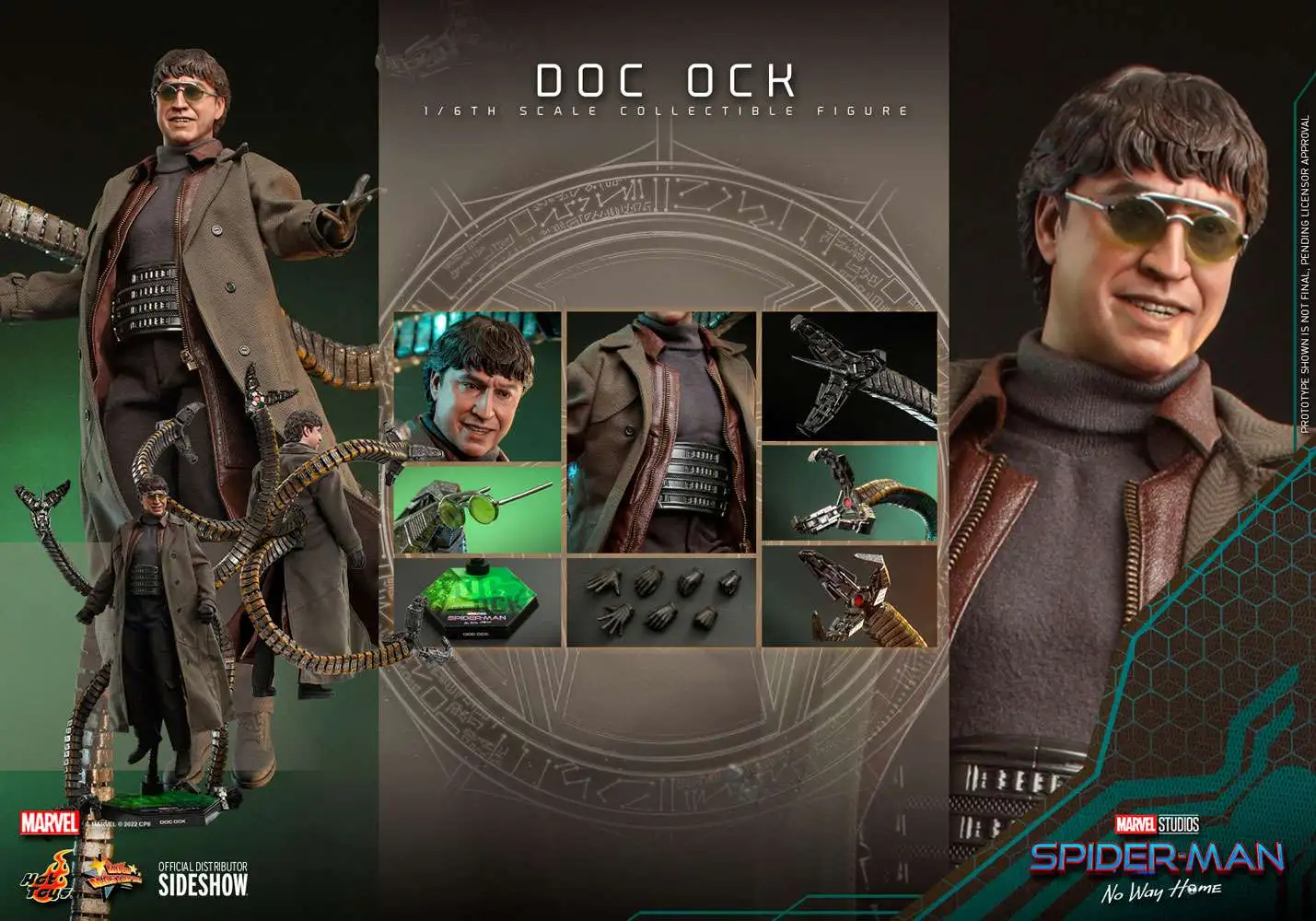 Marvel Spider-Man No Way Home Movie Masterpiece Doc Ock 16 Collectible  Figure Deluxe Version Hot Toys - ToyWiz