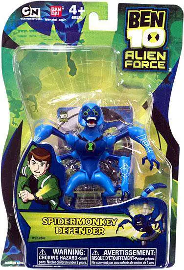 Ben 10 Ultimate Alien Ultimate Spidermonkey 4 Action Figure Bandai America  - ToyWiz