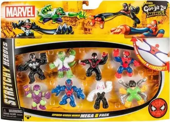 Heroes of Goo Jit Zu Marvel MINIS Spider-Verse 2.5 Figure Mega 8