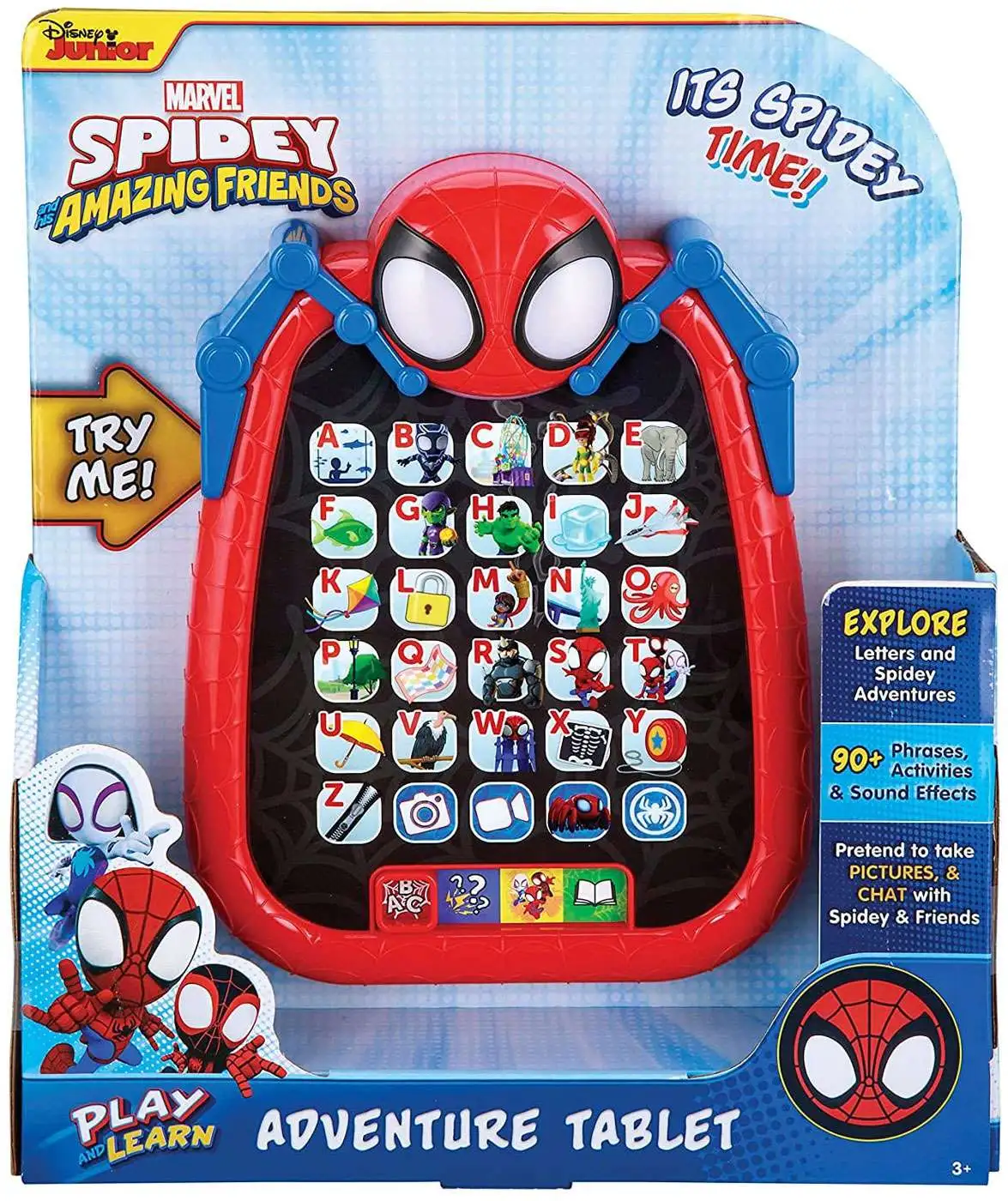 Marvel Spidey His Amazing Friends Play Learn Adventure Tablet KIDdesigns -  ToyWiz