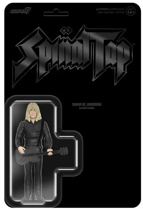 Spinal Tap ReAction Wave 2 David St. Hubbins Action Figure [None More Black] (Pre-Order ships January)