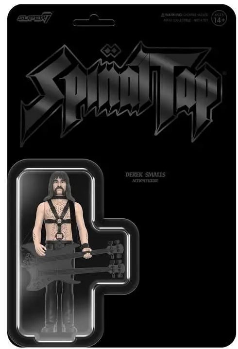 Spinal Tap ReAction Wave 2 Derek Smalls Action Figure [None More Black]