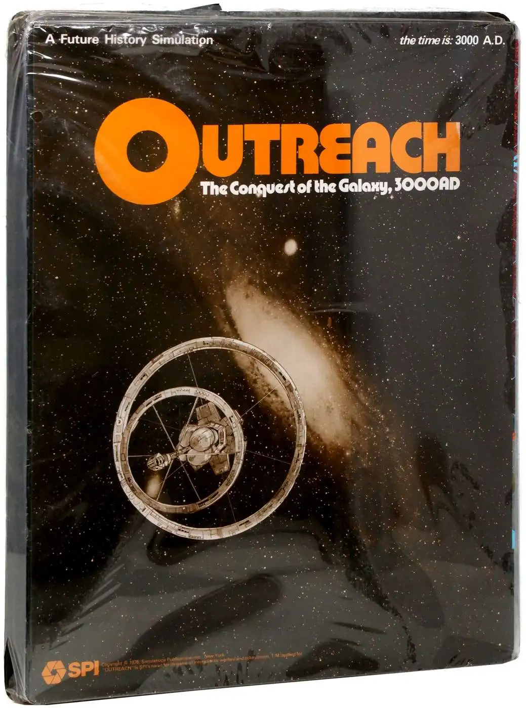 Outreach: The Conquest of the Galaxy, 3000AD Simulation Game [Sealed]