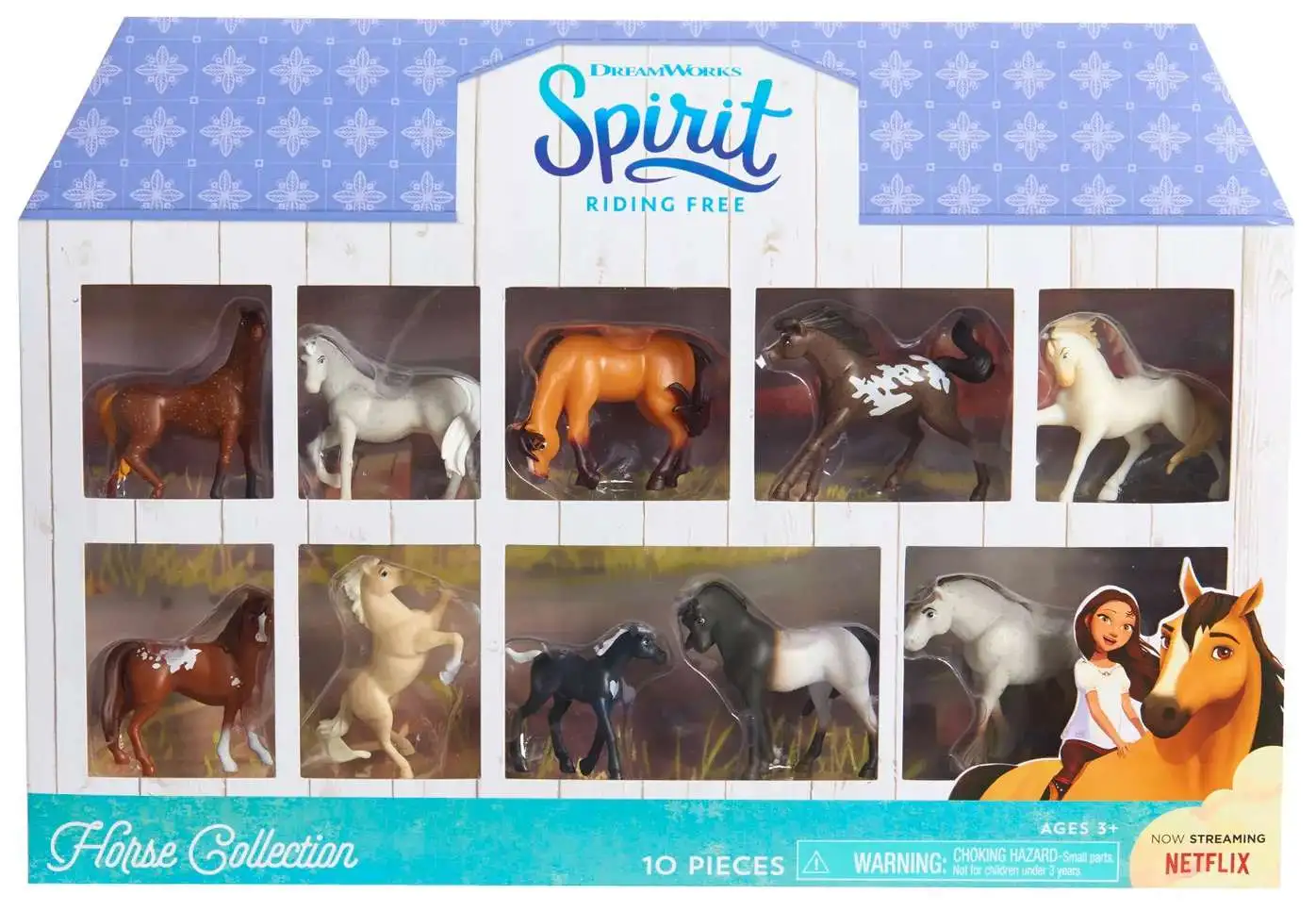 Playmobil Spirit Riding Free Lucky & Spirit w/ Horse Stall Playset #9478