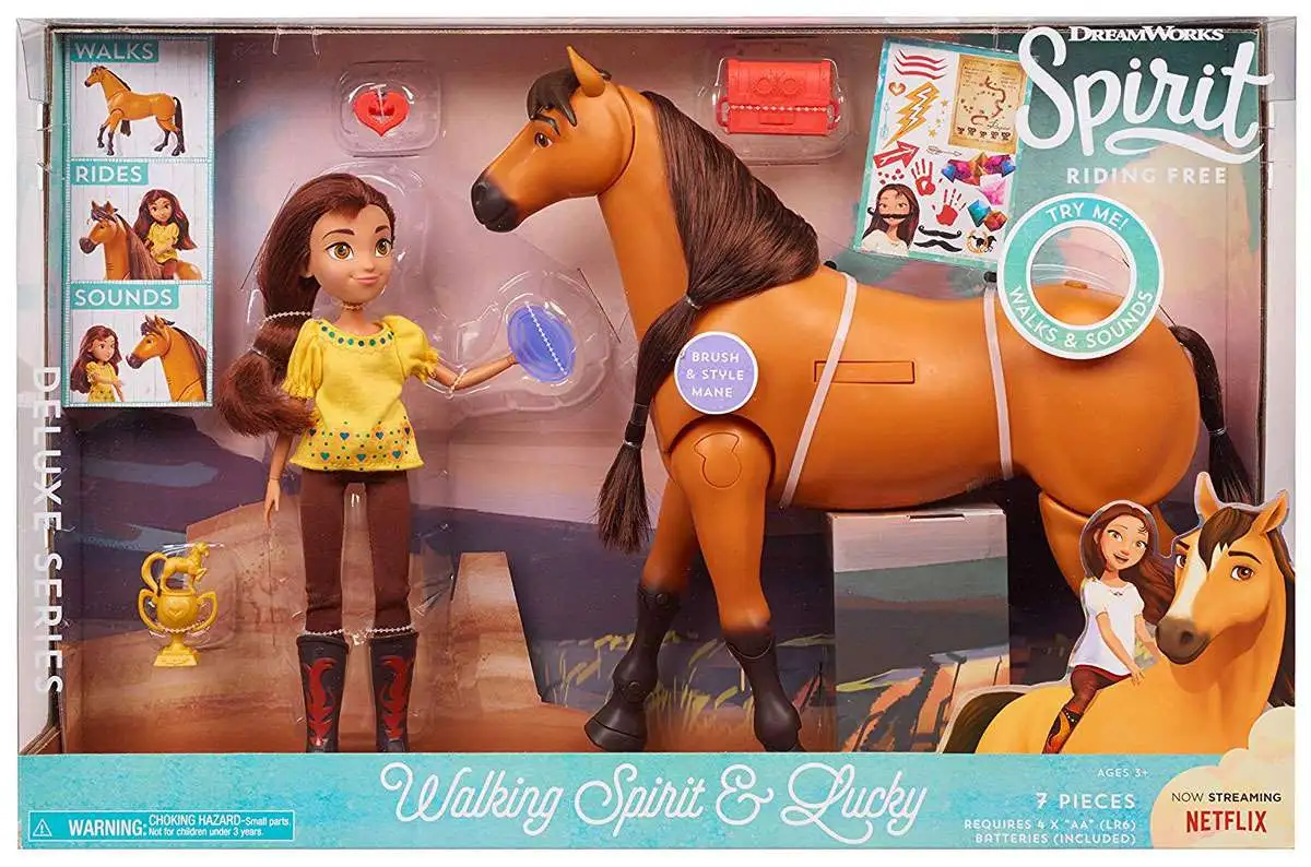 Spirit riding free doll and horse online