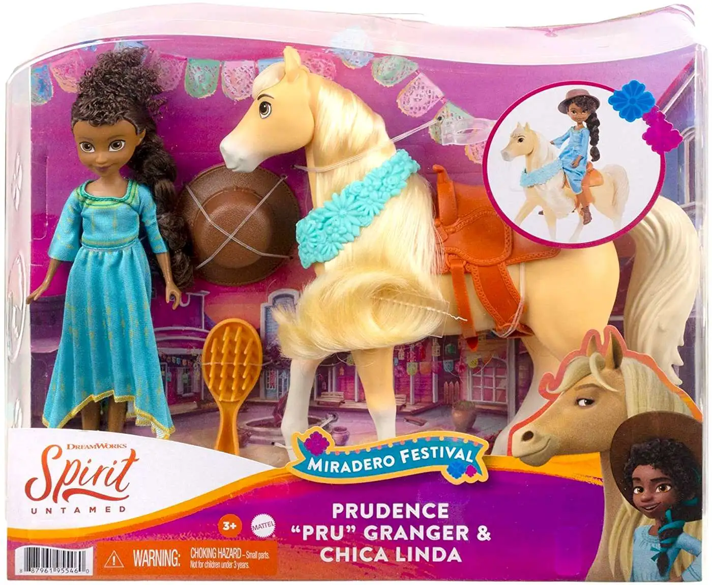 Spirit Untamed Miradero Festival Prudence Pru Granger Chica Linda Figure  Set Mattel - ToyWiz