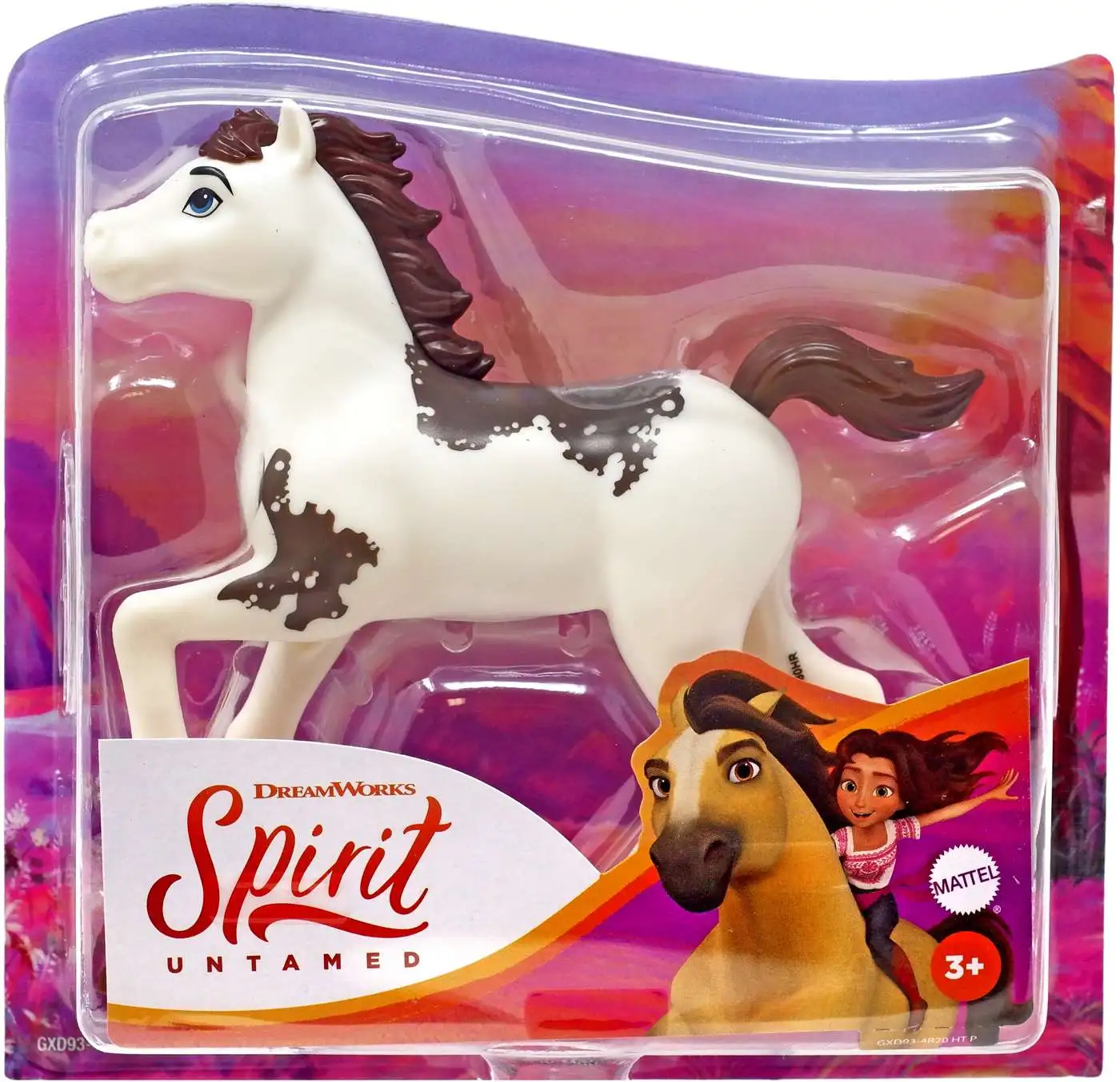 Spirit Untamed Herd Horse White & Brown 5-Inch Figure