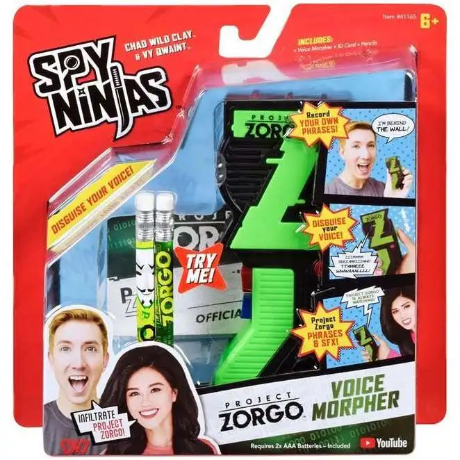 Spy Ninjas Project Zorgo Voice Morpher Roleplay Toy