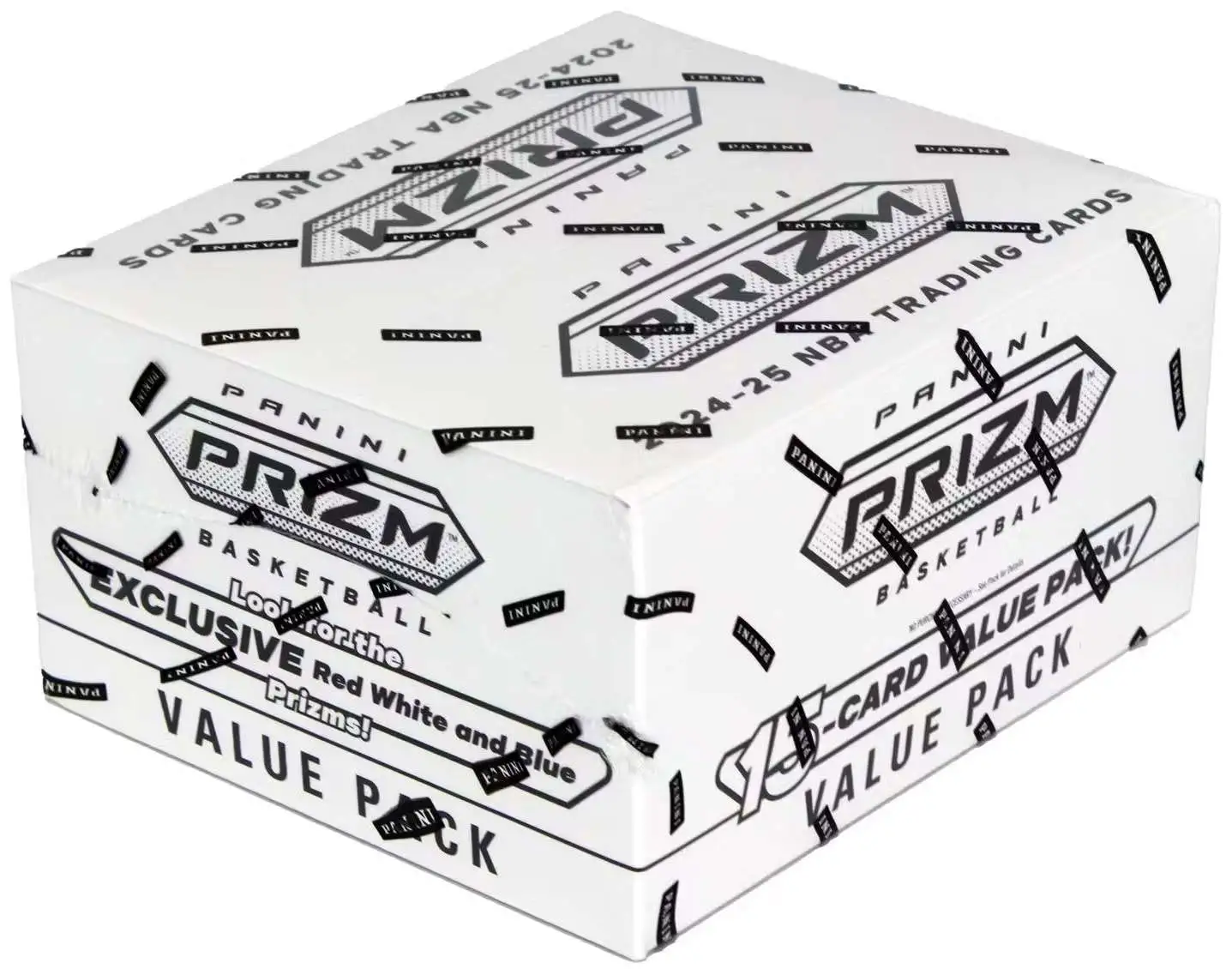 NBA Panini 2024-25 Prizm Basketball Trading Card VALUE Box [12 FAT Packs]