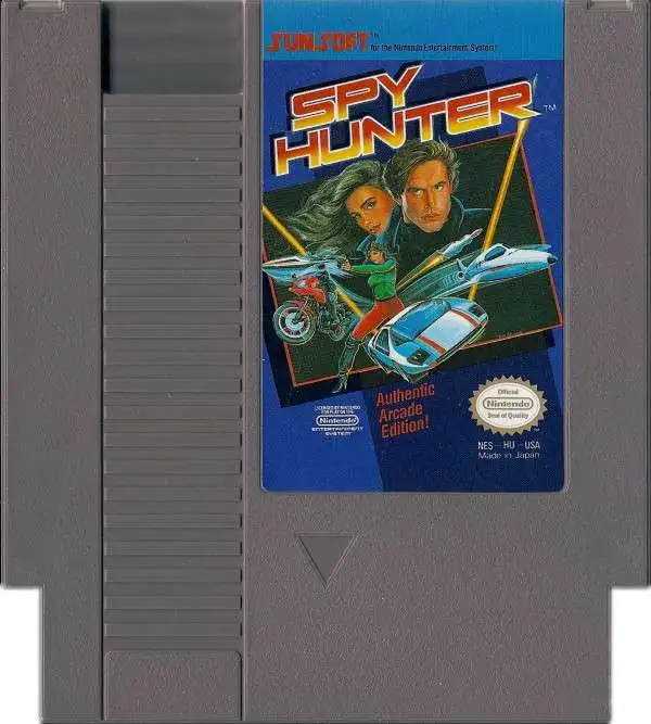 Nintendo NES Spy Hunter Video Game Cartridge Loose Lighty Played ...