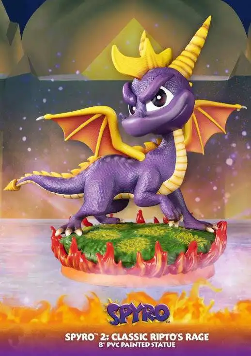 Spyro 2 Classic Ripto's Rage Spyro Collectible PVC Statue