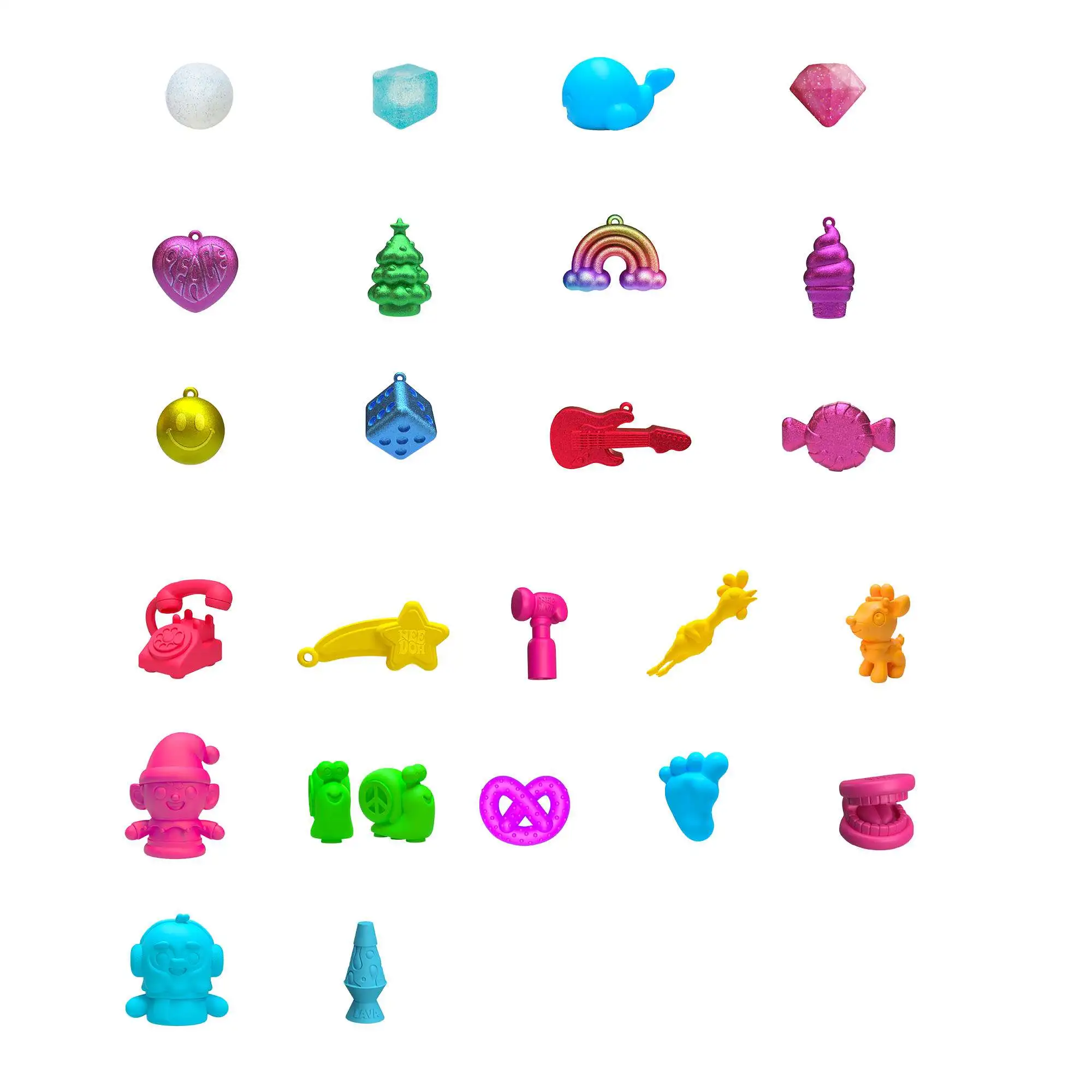Schylling NeeDoh Squishmas アドベントカレンダー 2024 Schylling NeeDoh Squishmas Advent Calendar - 24 Mini