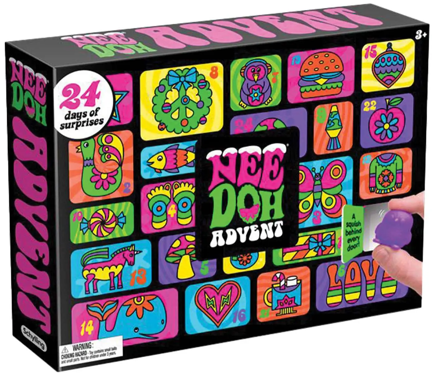 Schylling NeeDoh Squishmas アドベントカレンダー 812F8B4mWUL._UF894,1000_QL80_.jpg