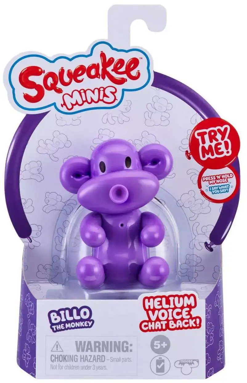 Squeakee Minis Billo the Monkey Mini Figure [Loose]