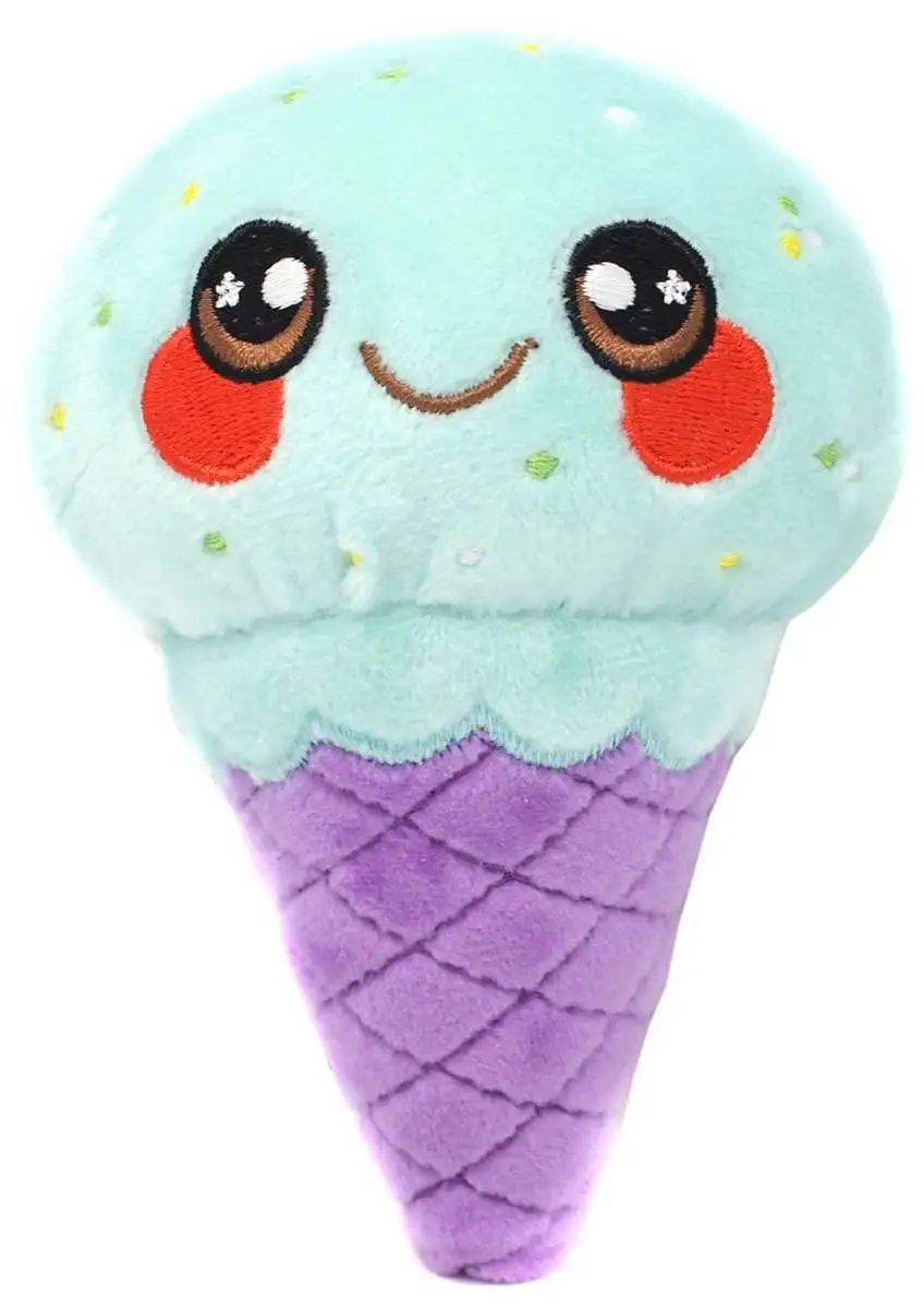 Squeezamals Dessert Series Eleanor Ice Cream 3.5-Inch Plush