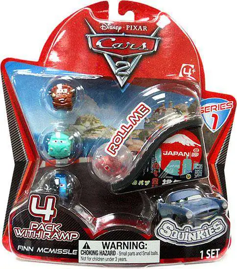 Disney / Pixar Cars Cars 2 Series 1 Squinkies 4-Pack Mini Figures