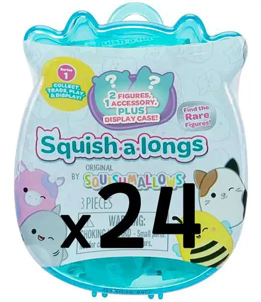 Squishmallows Squish-a-Longs Series 1 Mystery Box [24 Packs]