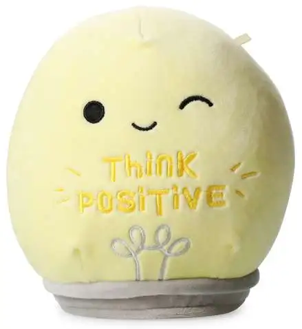 Squishmallows Crissle the Lightbulb 7-Inch Plush [Think Positive]
