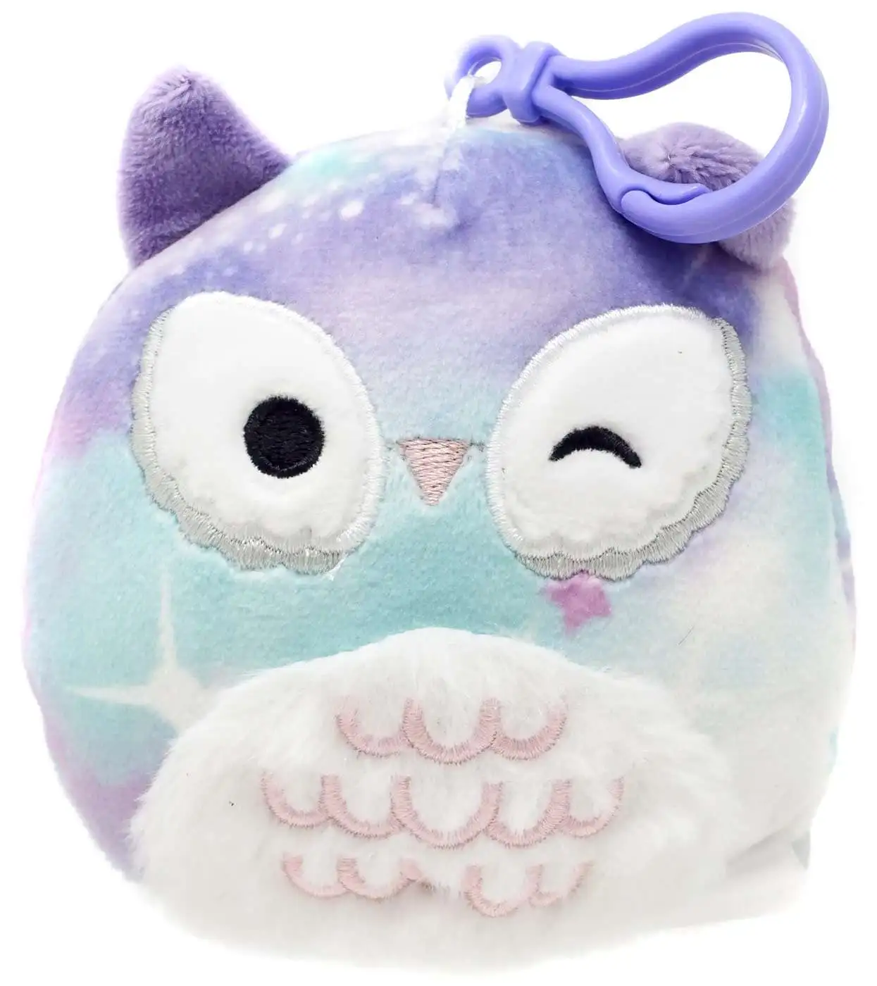 Squishmallows 14-Piece Set  Rainbow plush, Playset, Purple owl