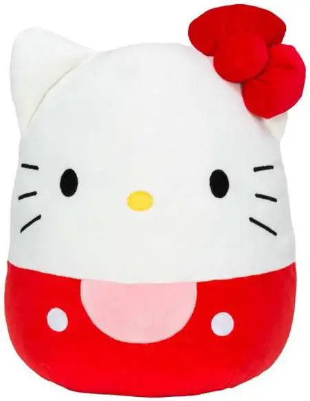 Squishmallows Hello Kitty Hello Kitty 8 Plush Red Bow Kellytoys - ToyWiz