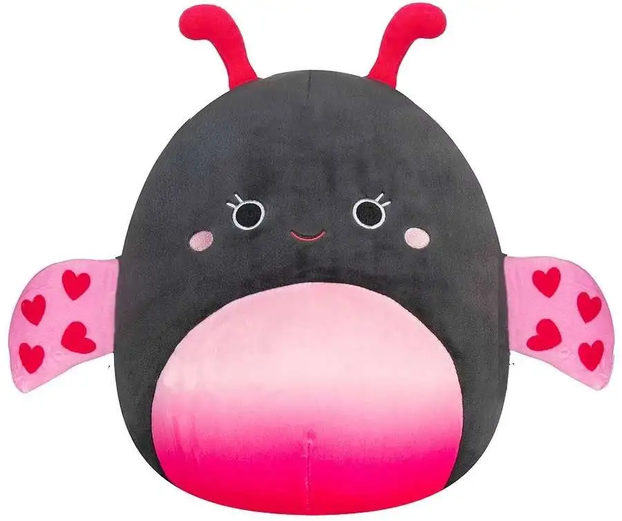 Squishmallows 2024 Valentine's Day Ladee the Ladybug 5-Inch Plush