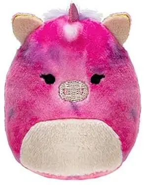 Squishmallows Squishville! Lola the Unicorn 2-Inch Mini Plush