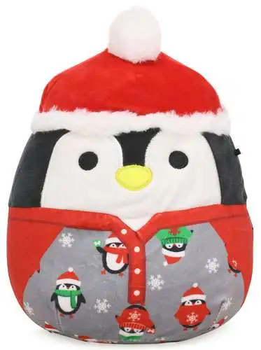 Squishmallows Luna the Penguin 8-Inch Plush [Holiday]