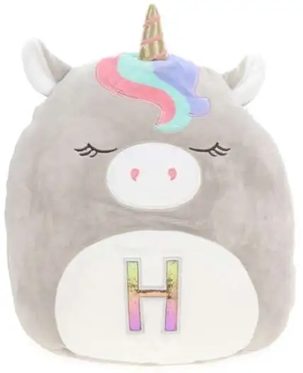 Squishmallows Plush Silvia Unicorn With Letter “t” Kellytoy S 16 Inch for sale online 