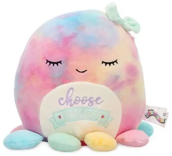 Squishmallows Opal the Octopus 8-Inch Plush [Choose Kindness]