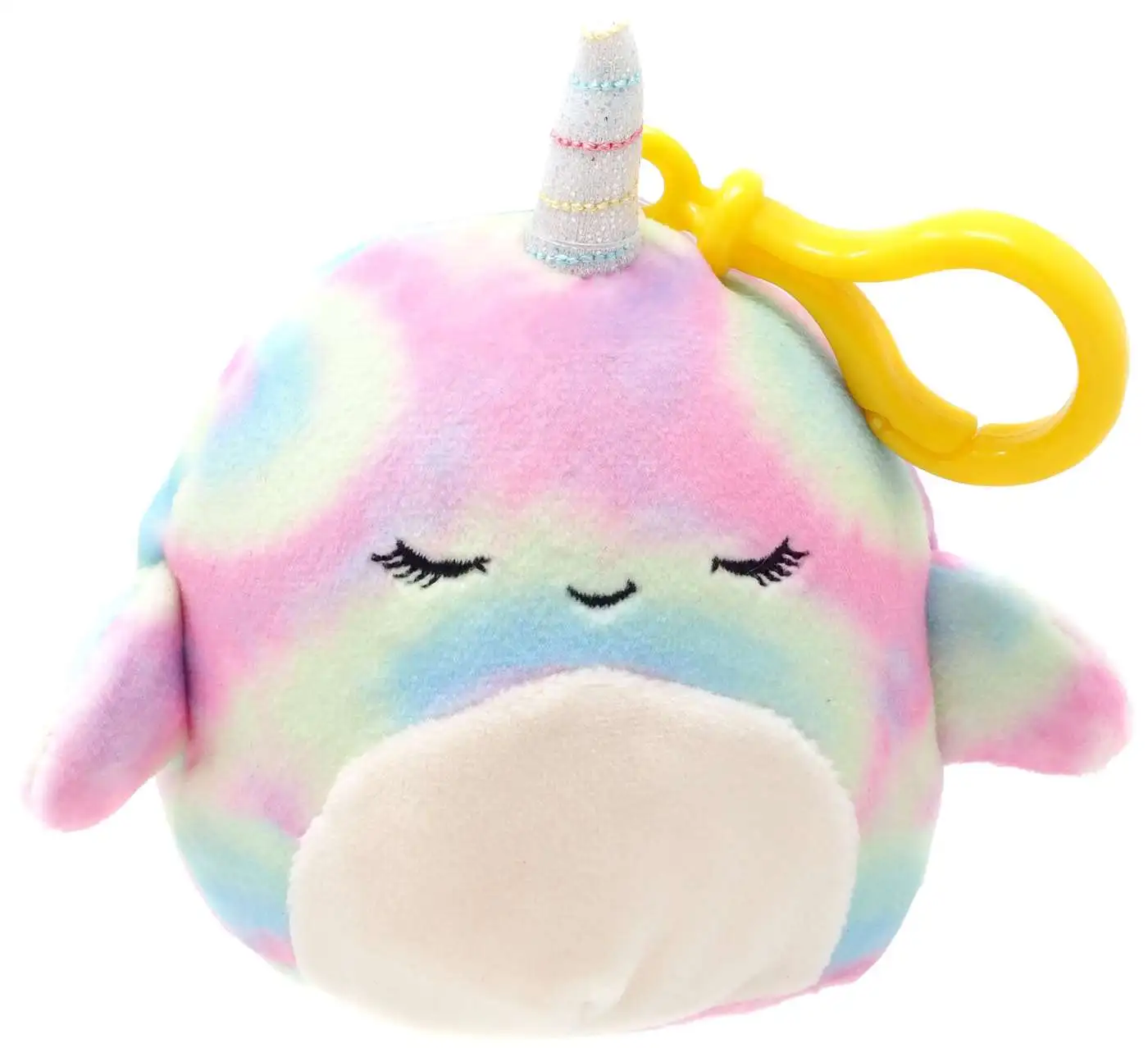 Squishmallows Ter the Narwhal 4-Inch Plush Hanger