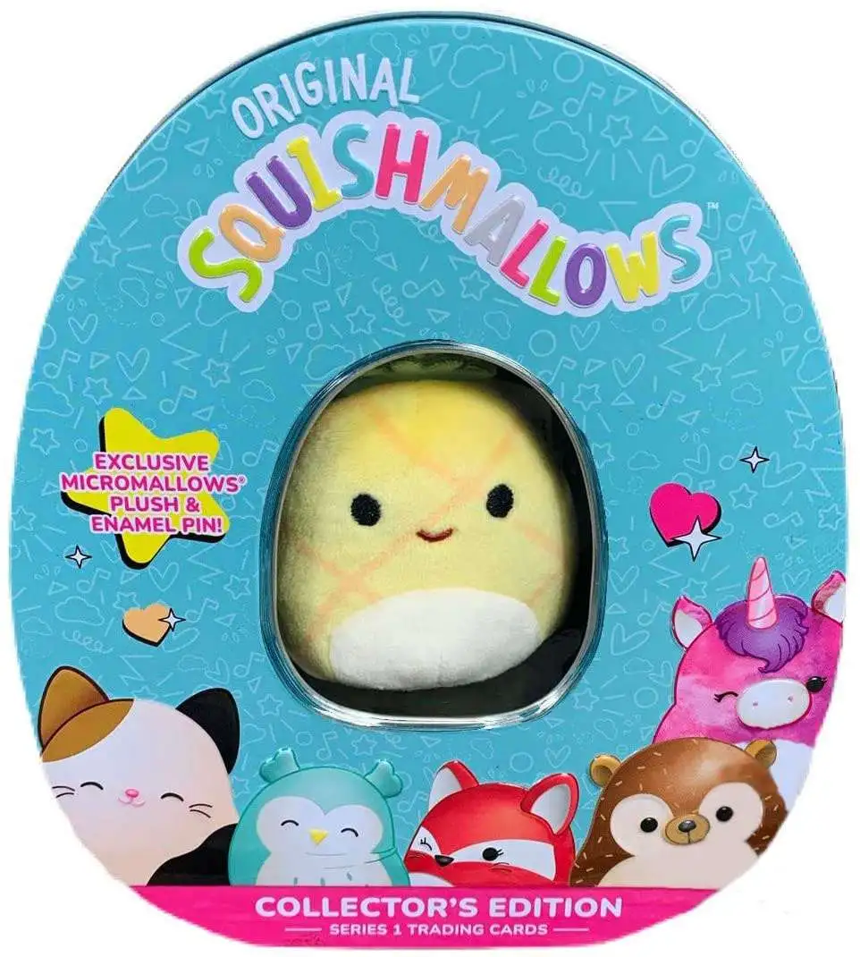 Squishmallows Series 1 Trading Cards Maui the Pineapple Collector Tin